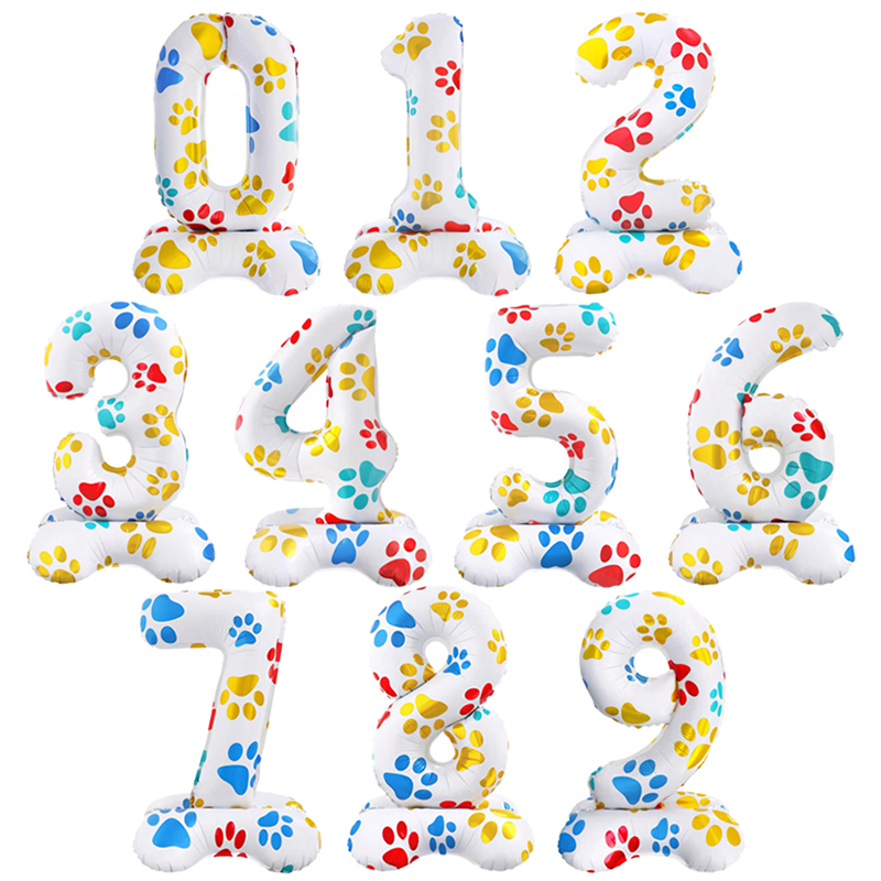 Pet Supplies Outlet - Globos de aluminio con patas de