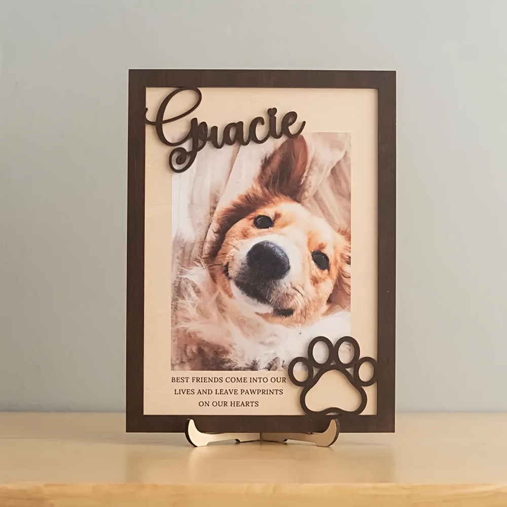 Pet Supplies Outlet - Marco de Fotos Personalizado de Madera