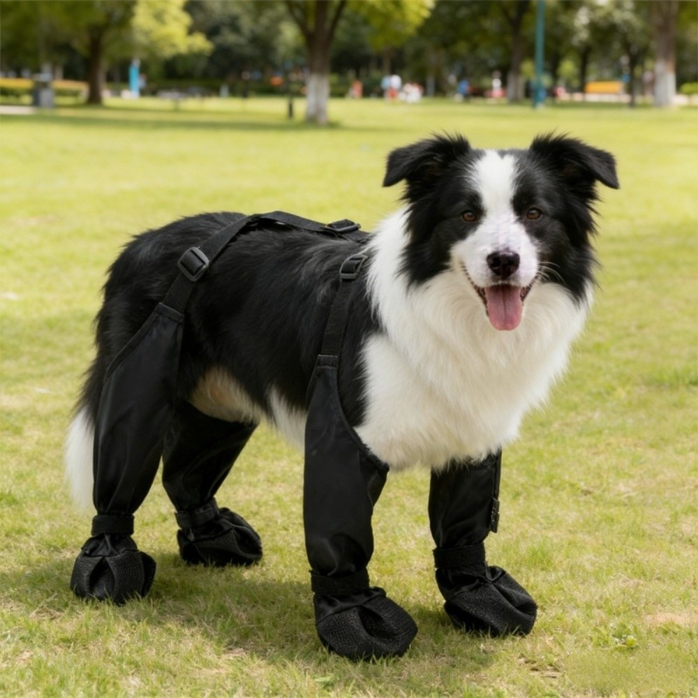 Dog Booties Paw Protector - Botas Impermeables para Perros, Botas con