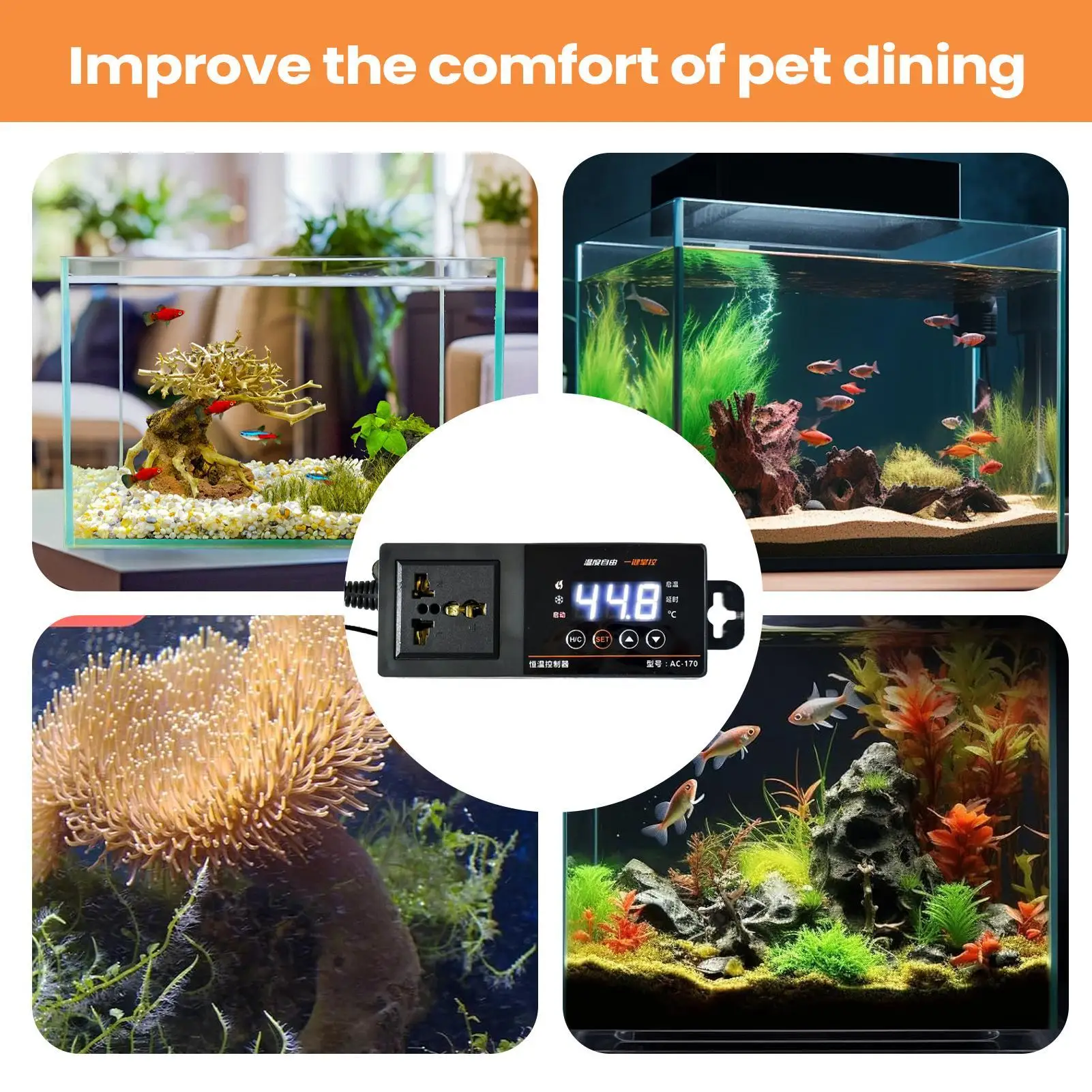 Termostato para tanque de rept - Pet Supplies Uk reseña y precio