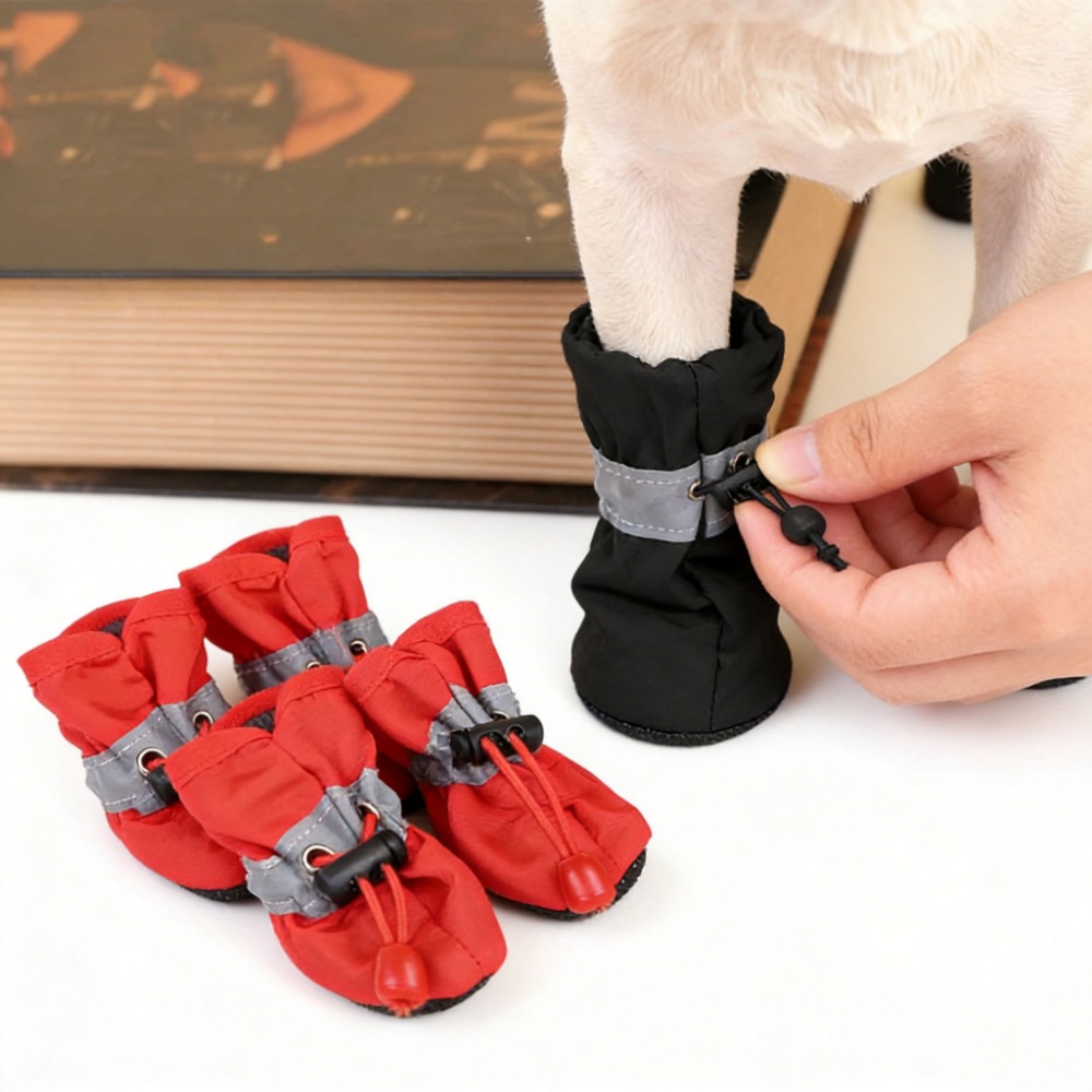 Botas Impermeables para Perros - Dog Booties Paw Protector reseña y precio
