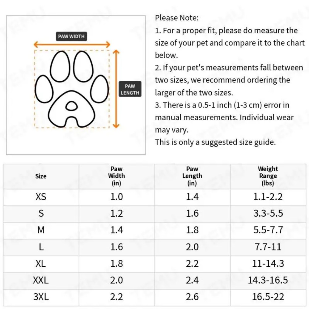 Botas Impermeables para Perros - Dog Booties Paw Protector reseña y precio