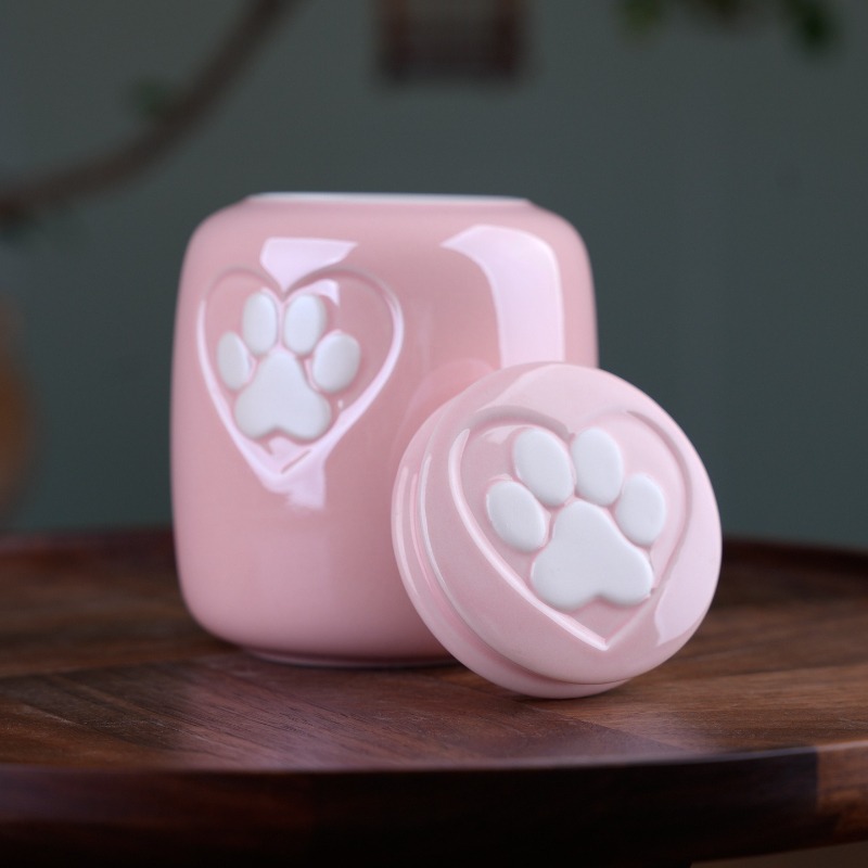 Caja funeraria de cerámica par - Pet Supplies Outlet reseña y precio