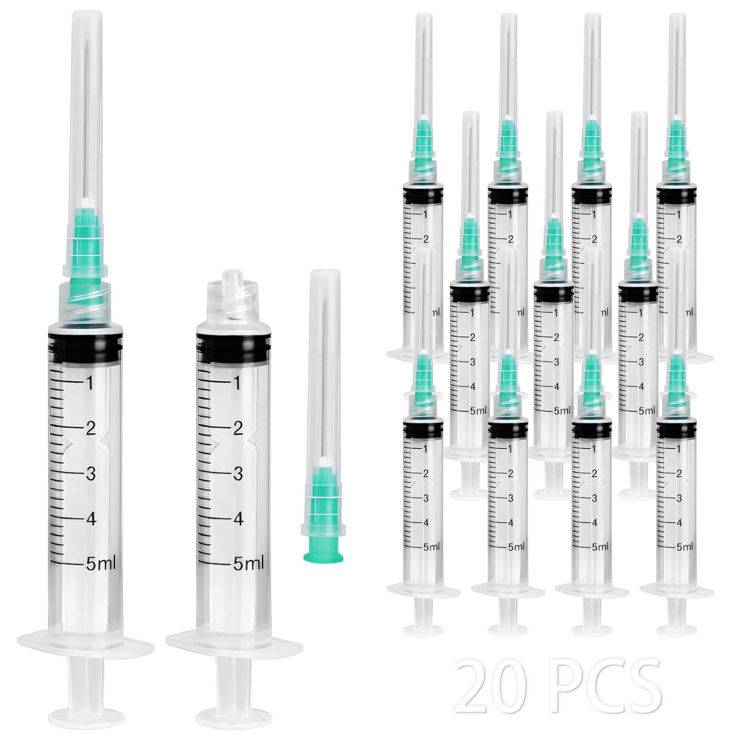 Jeringa Luer Lock de 5 ml, ade - Pet Supplies Outlet reseña y precio