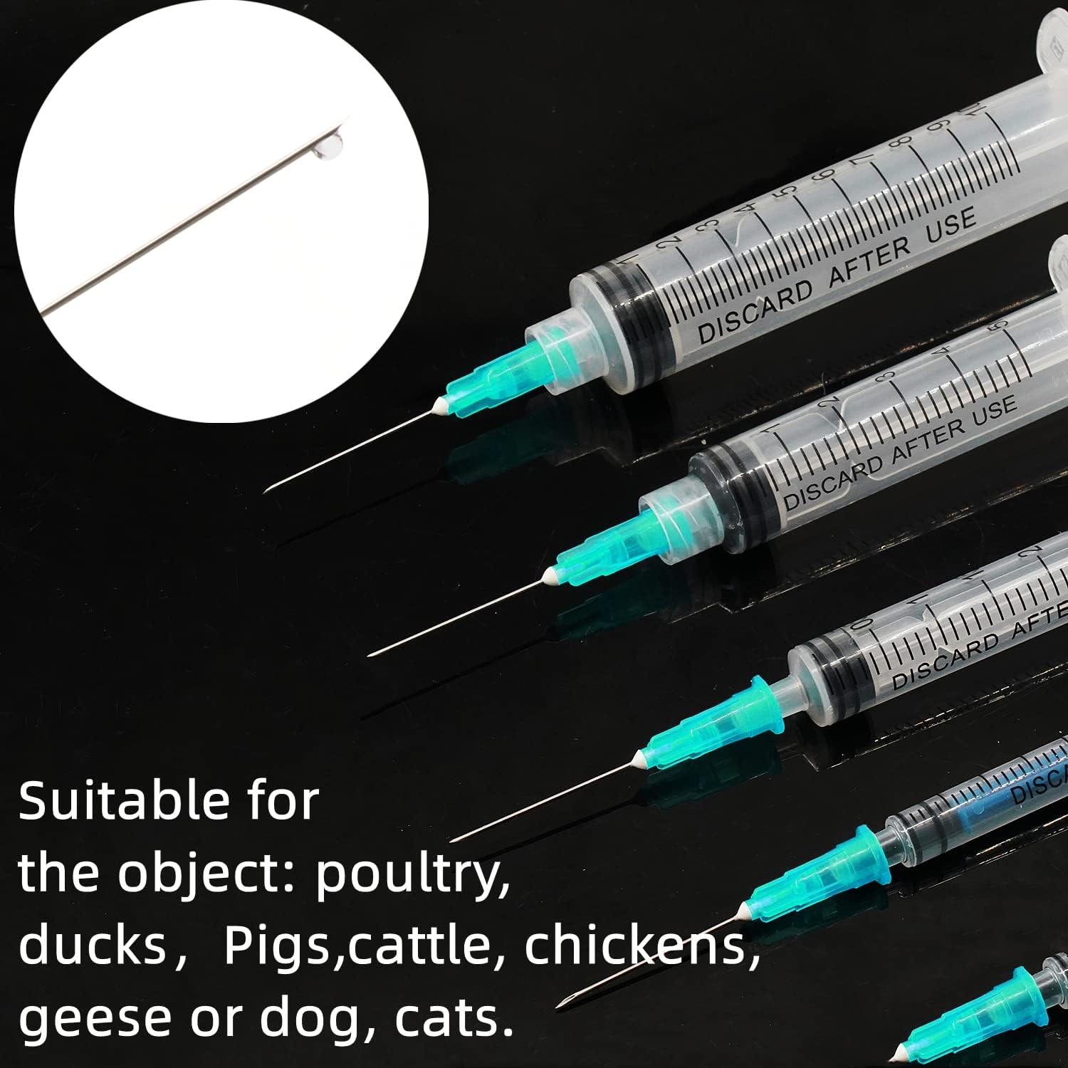 Jeringa Luer Lock de 5 ml, ade - Pet Supplies Outlet reseña y precio