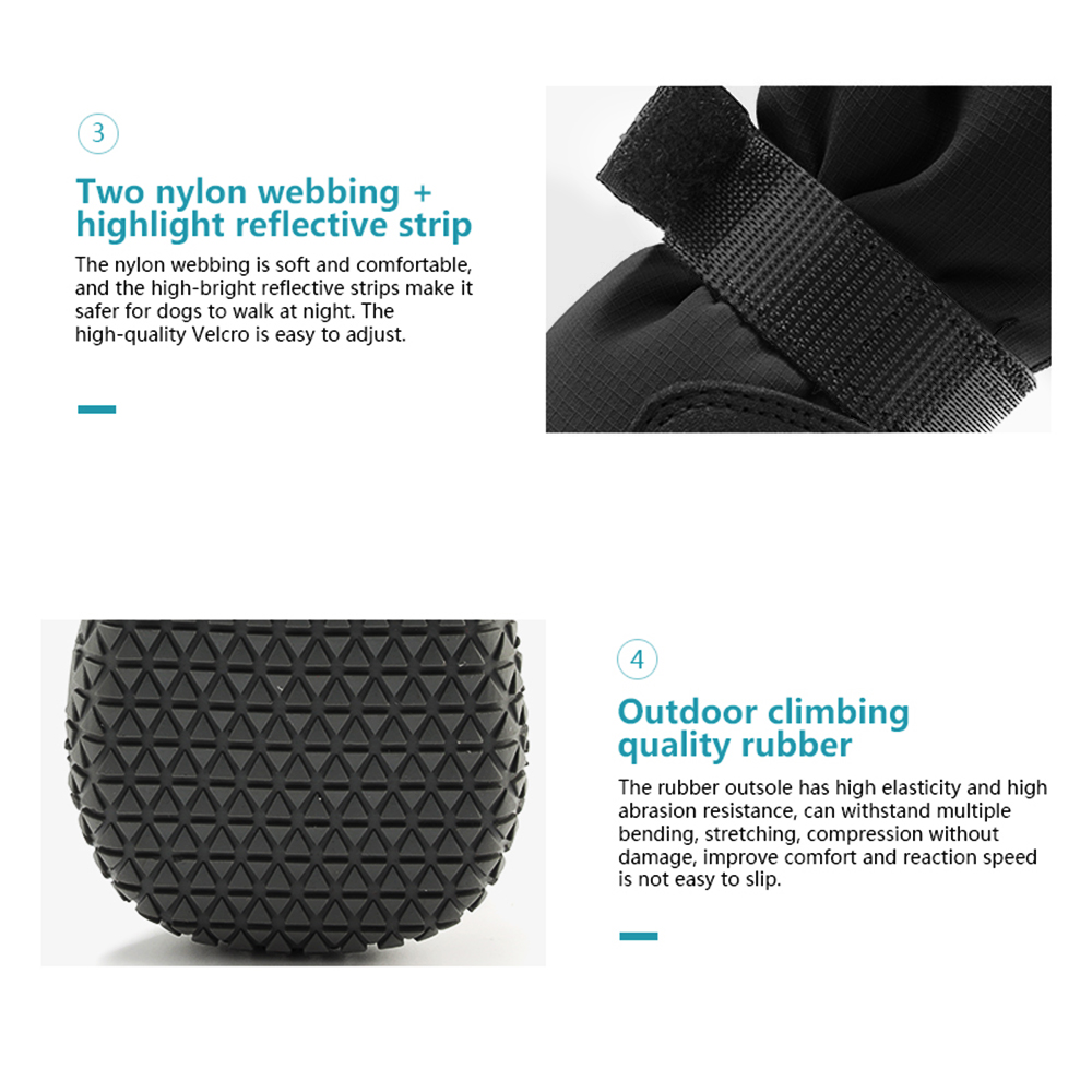 Botas impermeables para perros - Dog Booties Paw Protector reseña y precio