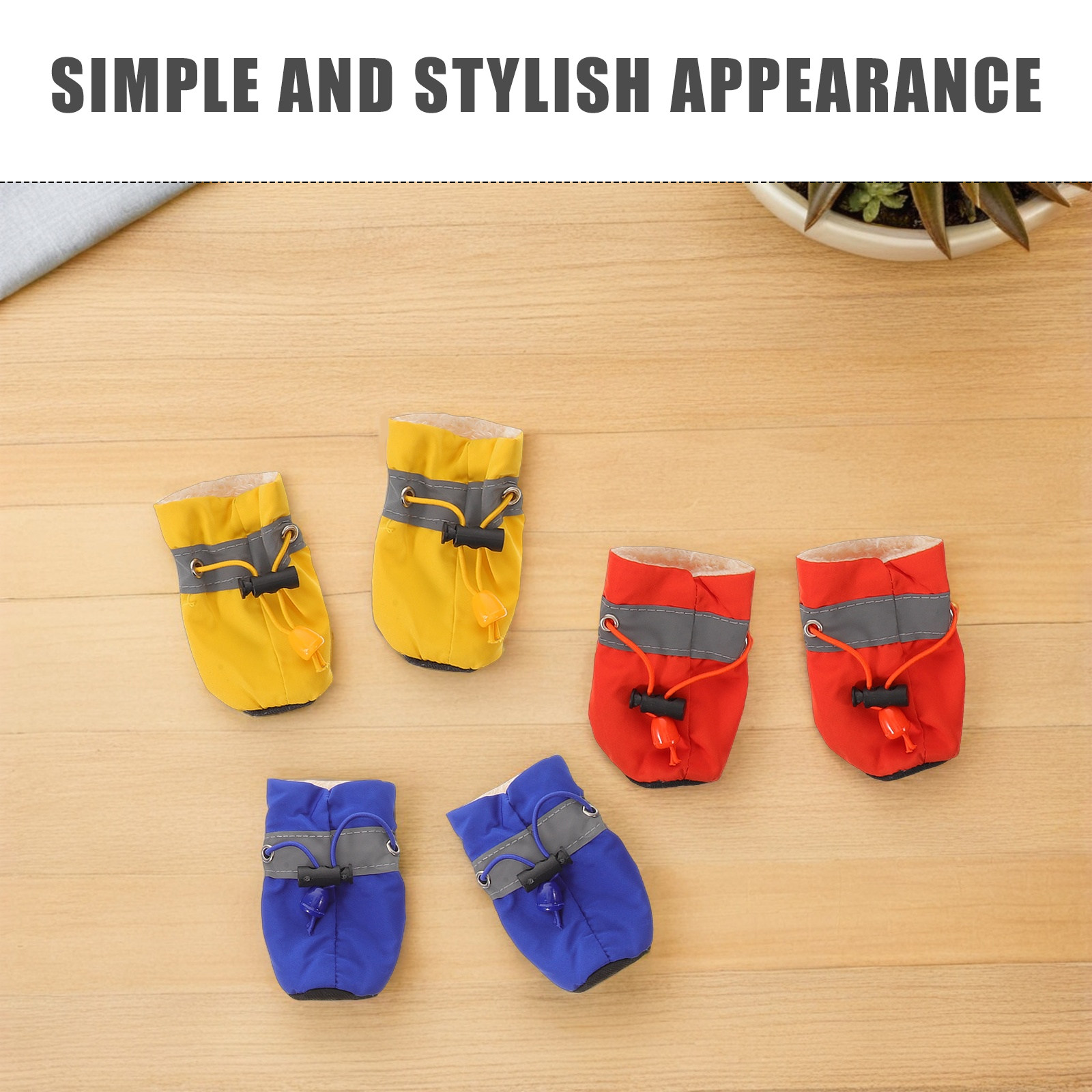 12 Piezas de Botas Impermeable - Dog Booties Paw Protector reseña y precio