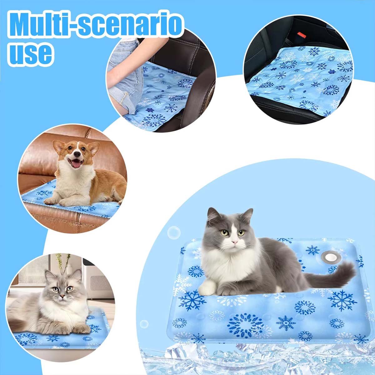 Alfombra refrescante de verano - Pet Supplies Warehouse reseña y precio