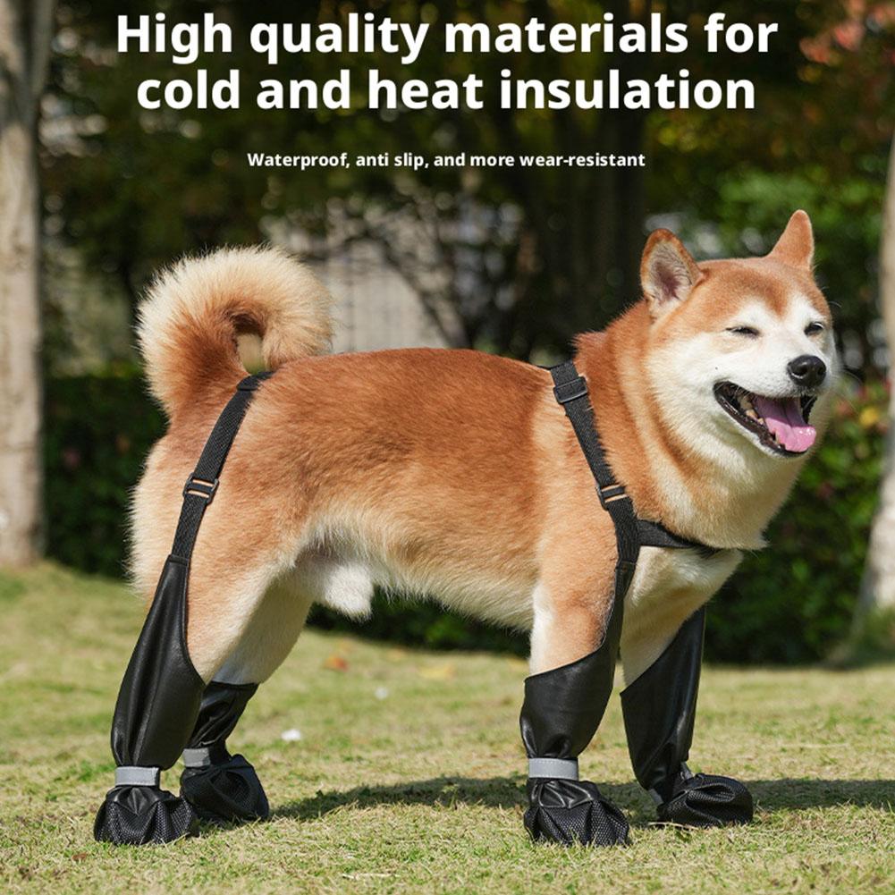 Botas con tirantes para perros - Dog Booties Paw Protector reseña y precio
