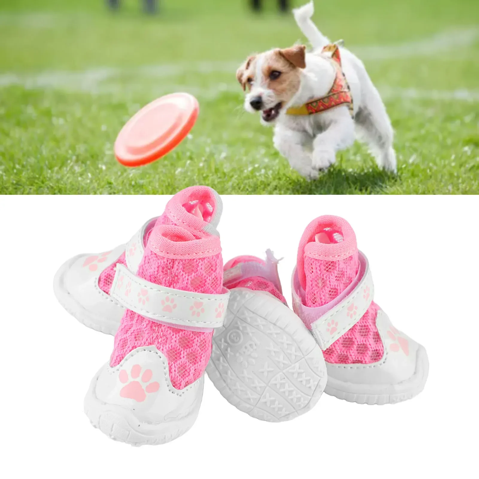 Botines de malla transpirable  - Dog Booties Paw Protector reseña y precio