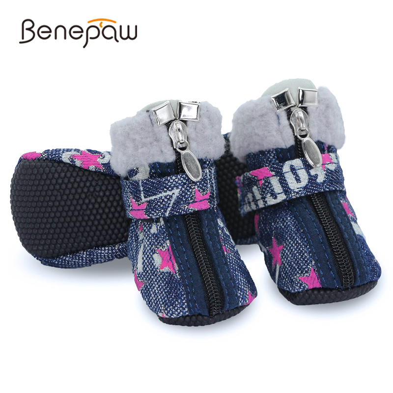 Benepaw-zapatos cálidos para p - Dog Booties Paw Protector reseña y precio